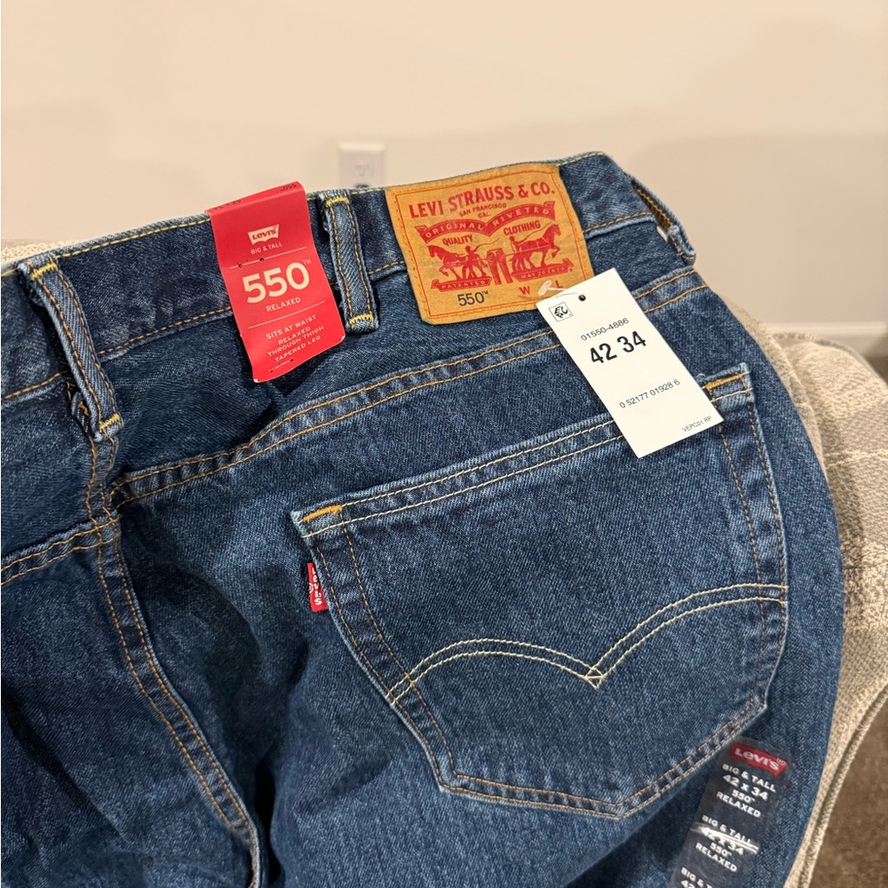 Levi's 550 Relaxed Fit Men's Denim